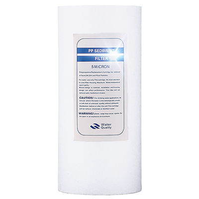 10 дюймов 20 дюймов 30 дюймов 40 дюймов 5 микронов PP Melt Blown Filter Cartridge Type Cylinder