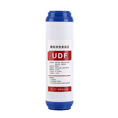 Домашнее 20 дюймовое PP UDF CTO RO100 T33 Продовольственный класс 0.0001um Противопроникновение оборудование