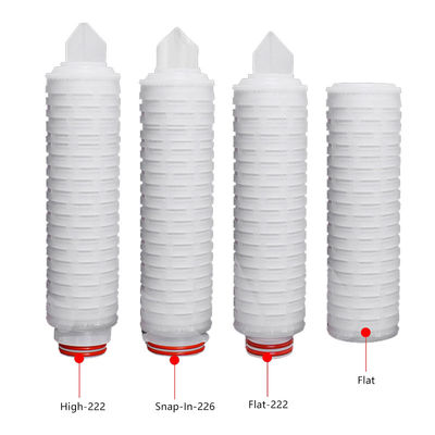 10 дюймовый 0, 1 микронный PTFE плитный мембранный фильтр для воды для биологической обработки