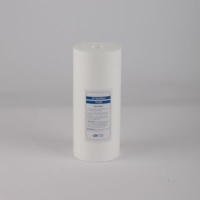 Легкий PP Spun Jumbo 10 дюймов 5 микронов Melt Blown Filter Cartridge для дома