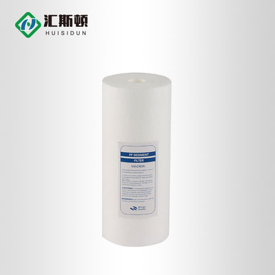 Легкий PP Spun Jumbo 10 дюймов 5 микронов Melt Blown Filter Cartridge для дома