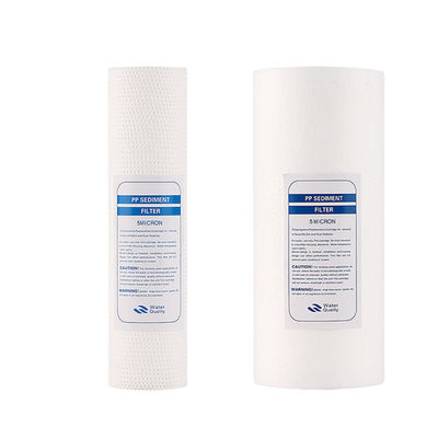 10 дюймов 20 дюймов 30 дюймов 40 дюймов 5 микронов PP Melt Blown Filter Cartridge Type Cylinder