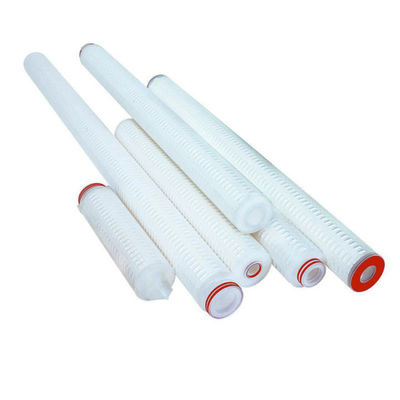 10' 226 Fins PTFE Микропористый плитный складной фильтр для крупномасштабной фильтрации