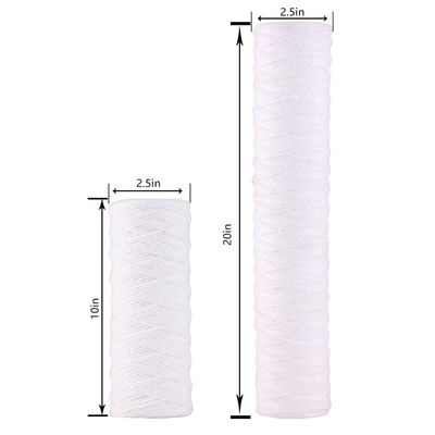 PP Sediment Jumbo 10 20 дюймовый струнный фильтр для фильтра корпуса основные компоненты двигателя