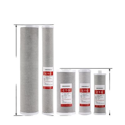 Второй этап 10*4.5in CTO Filter Cartridge Media Filter Replacement Activated Carbon