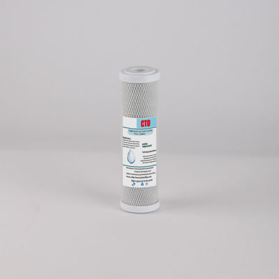 CTO Cartridge Filter Carbon для обратного осмоса 10 дюймов Сжатый активированный уголь