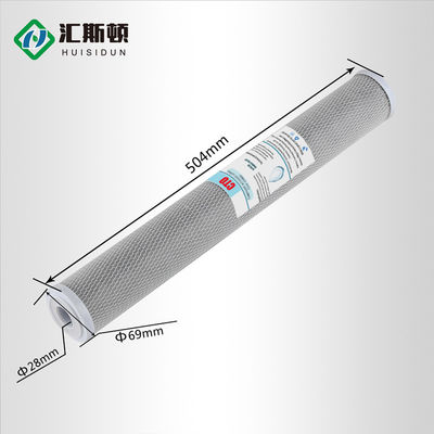 Экологически чистый 10-дюймовый фильтр для синтера CTO Filter Tube Замена картонного фильтра для фильтра для воды
