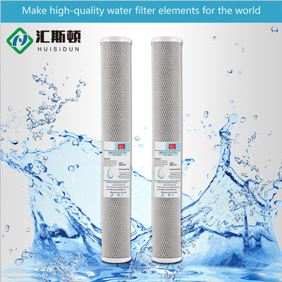 20 дюймовый Cto Carbon Block Filter Cartridge для фильтрации воды и удаления запахов